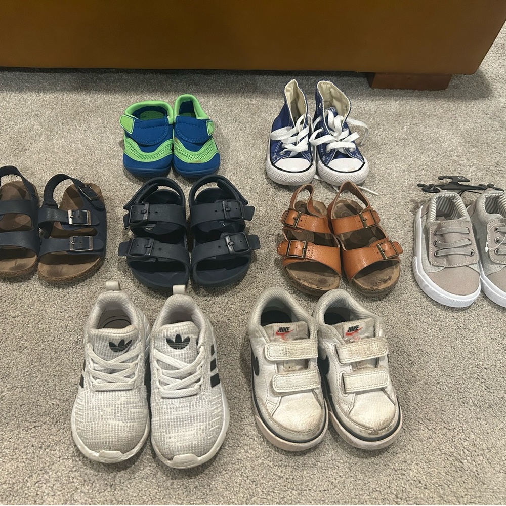Toddler Shoe Bundle, 8 pairs